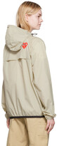 Thumbnail for your product : Comme des Garçons PLAY Beige K-Way Edition Nylon Jacket
