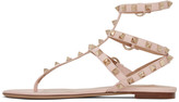 Thumbnail for your product : Valentino Pink Garavani Rockstud Caged Sandals