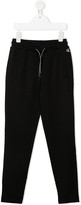 Thumbnail for your product : Calvin Klein Kids Embroidered Logo Drawstring Trousers