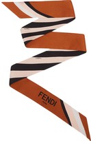 Thumbnail for your product : Fendi striped Wrappy scarf