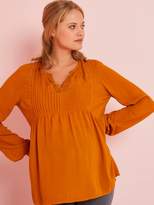 Thumbnail for your product : Vertbaudet Long-Sleeved Maternity Blouse