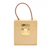 Thumbnail for your product : Louis Vuitton very good (VG Bleecker Beige Vernis Leather Cosmetic Case Bag