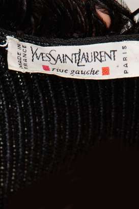 Saint Laurent Vintage Rhinestone Cardigan