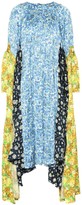 Thumbnail for your product : Vetements Floral satin midi dress