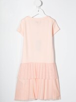 Thumbnail for your product : Emporio Armani Kids ruffle-detail T-shirt dress