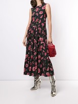 Thumbnail for your product : Adam Lippes Daisy-Print Maxi Dress