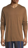 Thumbnail for your product : Hanro Long-Sleeve Pocket T-Shirt