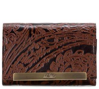 Patricia Nash Burnished Tooled Lace Collection Cametti Wallet