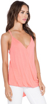 Thumbnail for your product : Michael Stars Surplice Cross Back Cami
