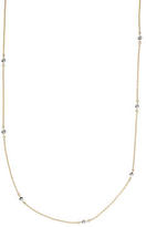 Thumbnail for your product : Reiss I. Bezel Set Diamond Station Necklace