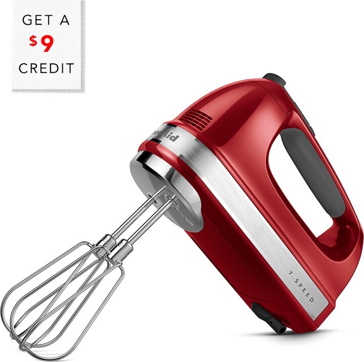 KitchenAid 7-Speed Hand Mixer with Turbo Beaters II with $9 Credit