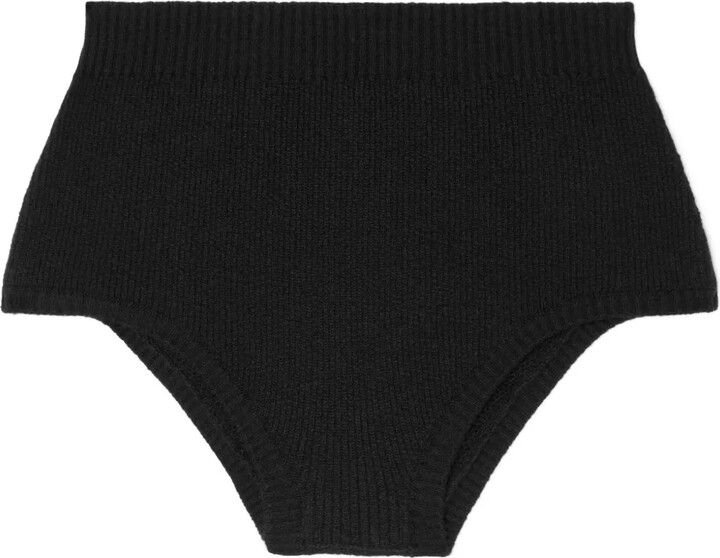 Alanui Knitted High-Waisted Shorts