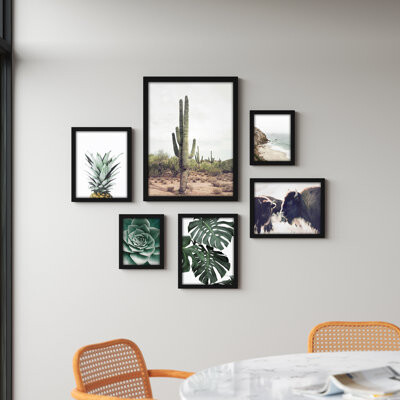 Union Rustic Southwest Framed Outdoor Nature Wall Art by Sisi And Seb Print (6 Pieces)
