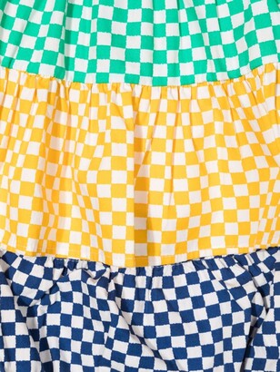 Stella McCartney Kids Checkerboard Print Dress Set