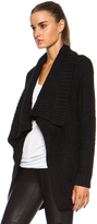 Thumbnail for your product : Yigal Azrouel Graphic Texture Alpaca-Blend Cardigan