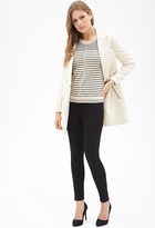 Thumbnail for your product : Forever 21 FOREVER 21+ Contemporary Multi-Stripe Crew Neck Sweater
