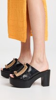Thumbnail for your product : Melissa x Victor & Rolf Buckle Up Mules