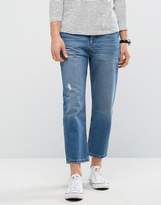 Thumbnail for your product : Kiomi Tapered Fit Jeans With Cropped Leg