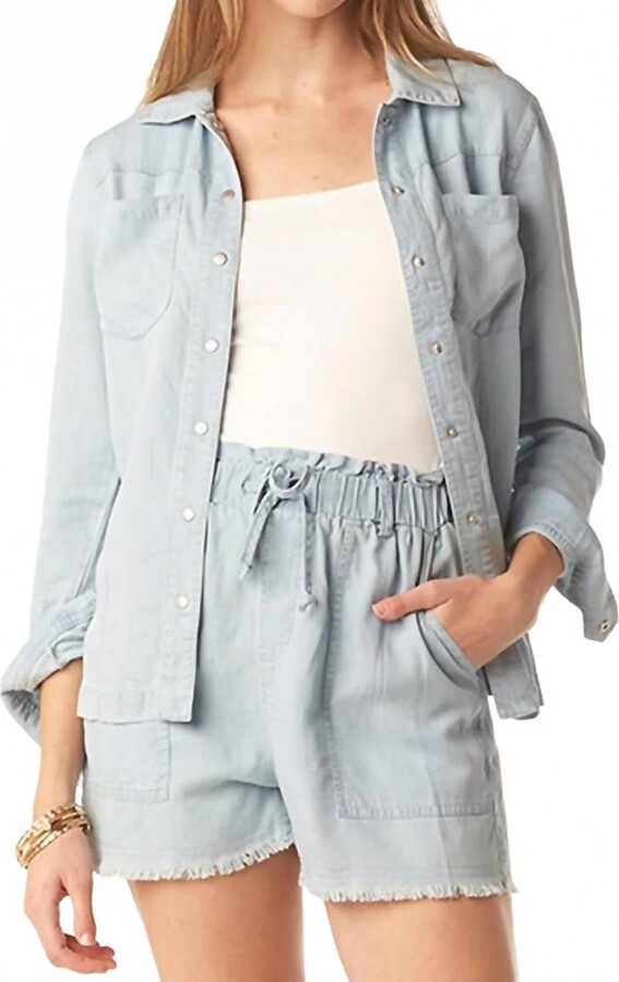 Tart Collections Georgina Shorts In Blue