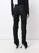 Thumbnail for your product : Marcelo Burlon County of Milan distressed trousers