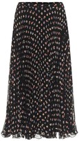 Thumbnail for your product : See by Chloe Printed georgette midi skirt