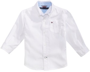 tommy hilfiger boys shirts