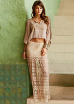 Thumbnail for your product : Kylie Minogue Bella D Kylie Lace Maxi Skirt