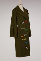 Thumbnail for your product : Mira Mikati Virgin wool Adventure coat
