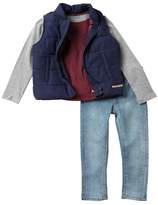 Thumbnail for your product : Hudson 3 PC PUFFER VEST SET