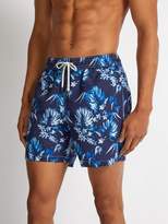 Thumbnail for your product : Polo Ralph Lauren Floral Print Swim Shorts - Mens - Blue Multi