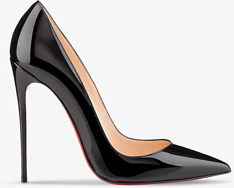 Christian Louboutin Womens Black So Kate 120 Patent-Leather Courts Eur 35 / 2 Uk Women