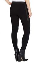 Thumbnail for your product : BCBGMAXAZRIA Luca Pleather-Contrast Leggings
