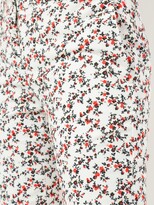 Thumbnail for your product : CK Calvin Klein Floral Print Corduroy Pants