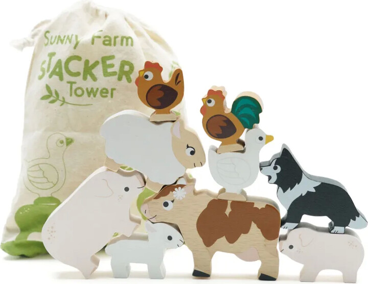Le Toy Van Farmyard stacking toy