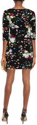 Erdem Reese Floral-print Stretch-jersey Mini Dress