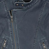 Thumbnail for your product : GUESS Dark grey imitation leather jacket