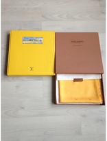 Thumbnail for your product : Louis Vuitton Yellow Silk Scarf