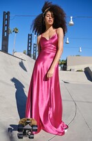 Thumbnail for your product : Ieena For Mac Duggal Corseted Satin Gown