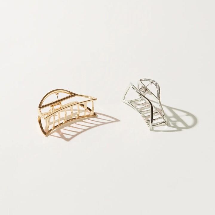 Lucky Brand Metal Open Claw Set in Gold