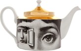 Thumbnail for your product : Fornasetti Printed porcelain tea pot