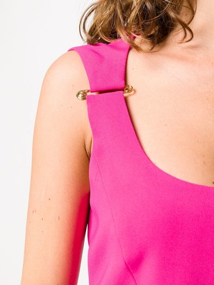 Versace Safety-Pin Detail Dress