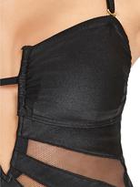 Thumbnail for your product : Myleene Klass Bandeau Mesh Swimsuit - Black