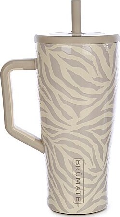 Era Straw Zebra Print Insulated Tumbler 30-oz