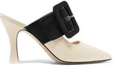 Thumbnail for your product : ATTICO Chloe Two-tone Moire Mules