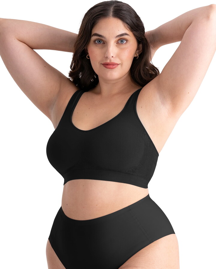 Shapermint Core Wireless Shaper Bra for Women – Comfortable Support with Adjustable Fit, Sizes S to 4XL