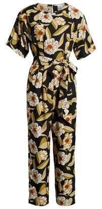leith floral jumpsuit