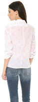 Thumbnail for your product : Chinti and Parker Heart Print Collar Shirt