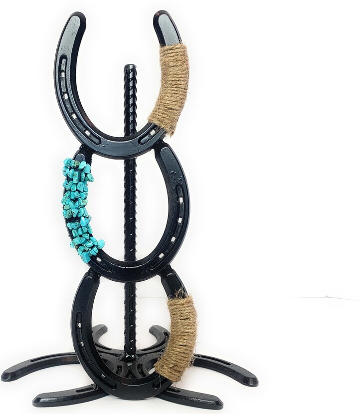 Etsy Paper Towel Holder - Rustic Horse Shoe Decor Art Kitchen Decor