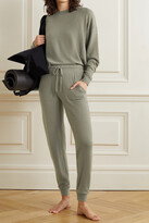 Thumbnail for your product : Alo Yoga Soho Brushed Stretch-jersey Track Pants
