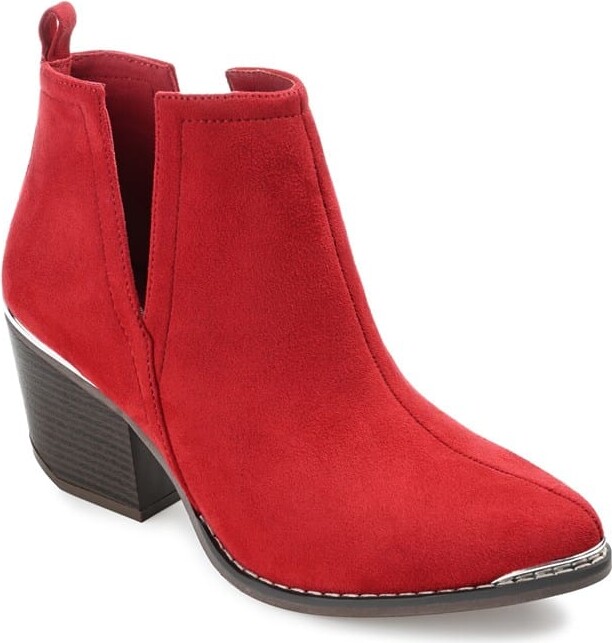 Journee Women's Issla Block Heel Booties